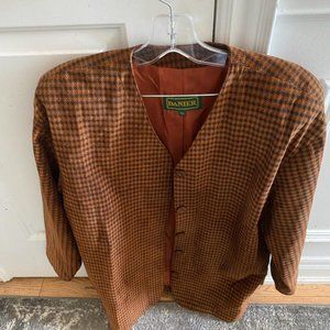 Vintage  suede  Danier   ladies jacket  size  M .